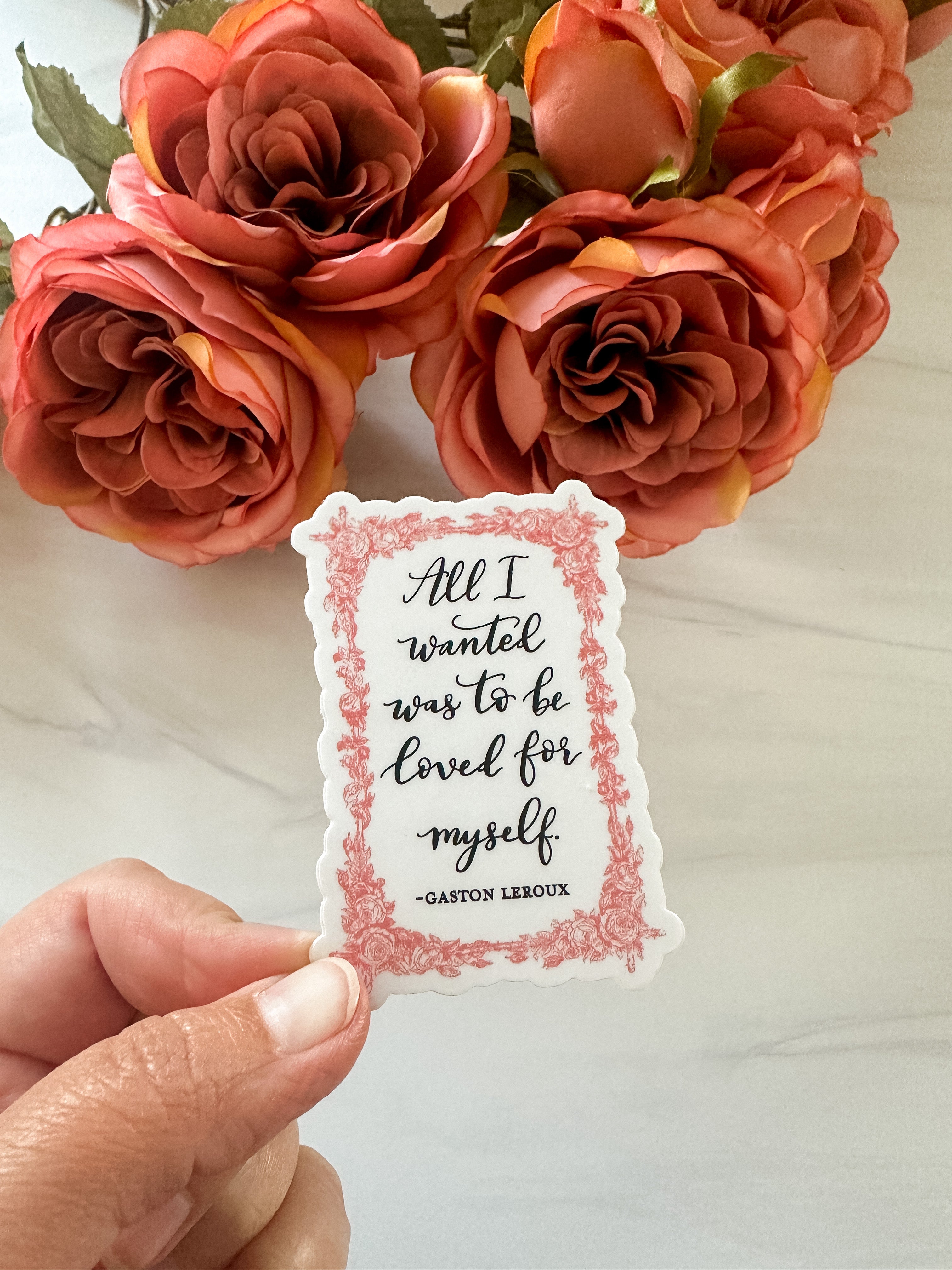 The Phantom of the Opera Sticker Decal – The Literary Book Club