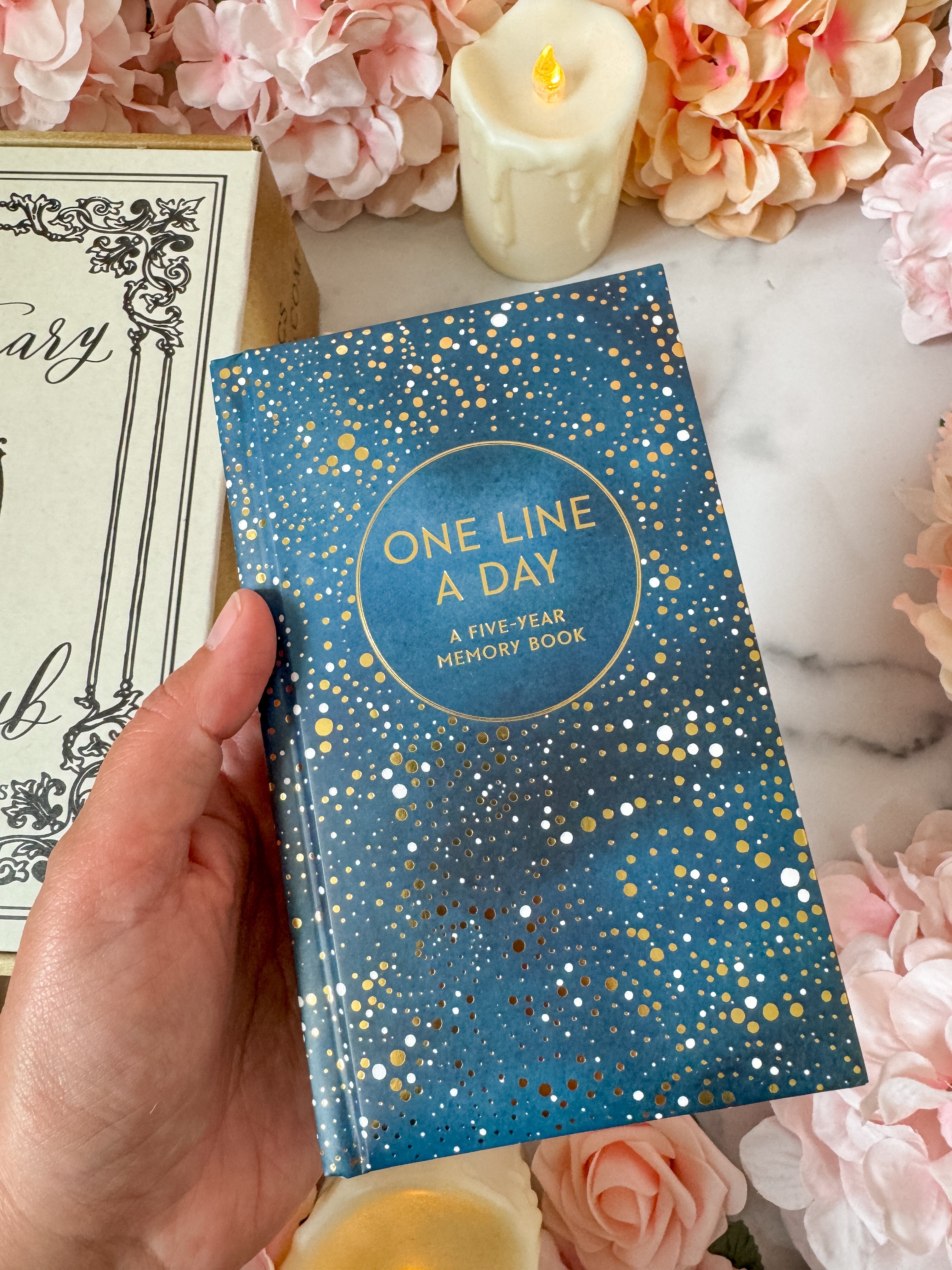 Celestial One Line A Day Journal – The Literary Book Club