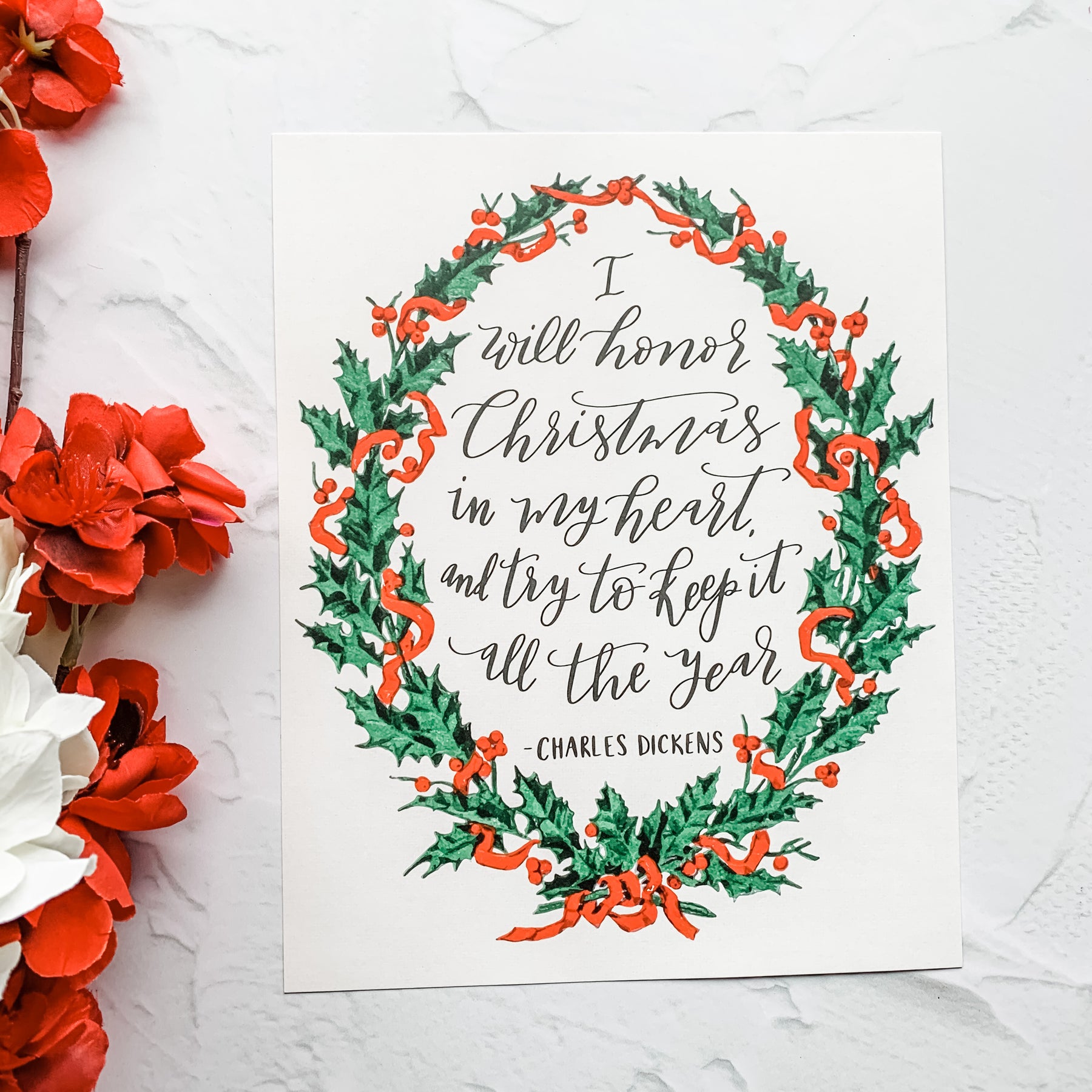 Art Print - A Christmas Carol Charles Dickens – The Literary Book Club art-print-a-christmas-carol-charles-dickens-the-literary-book-club